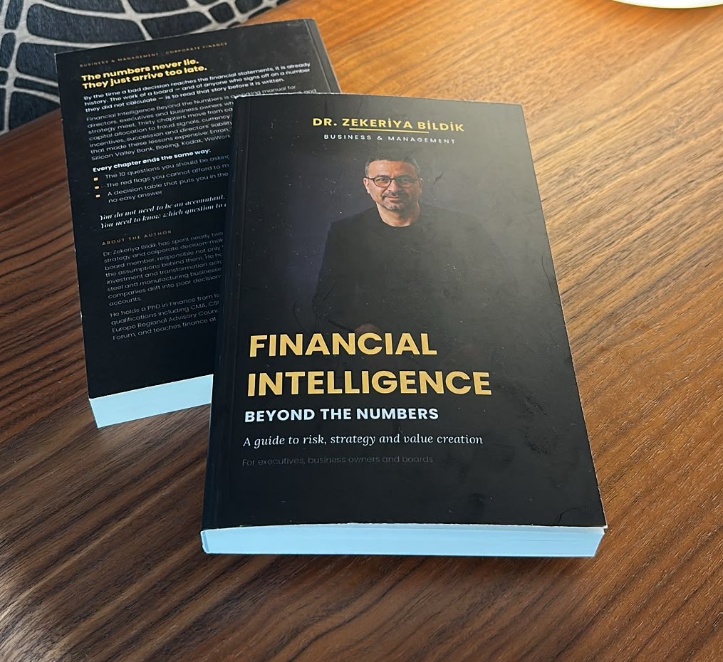 Financial Intelligence — Beyond the Numbers, Dr. Zekeriya Bildik